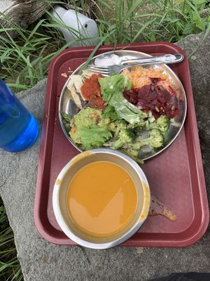   at Sivananda Yoga Ranch Cafe in Woodbourne
