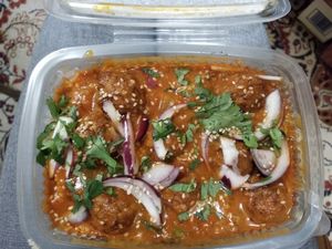 Albóndigas tikka massala at Rincon de Alba in A Coruna