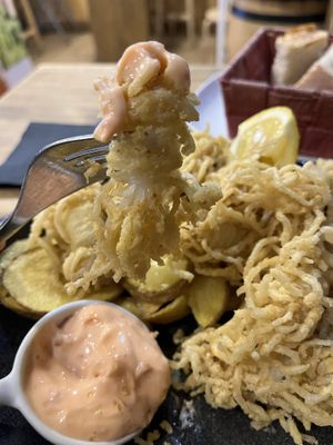 Chipirones   at Rincon de Alba in A Coruna