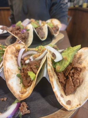 Tacos #Veganuary at Rincon de Alba in A Coruna