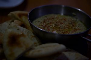 houmous  at Rincon de Alba in A Coruna