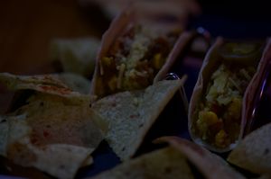 tacos (3) at Rincon de Alba in A Coruna