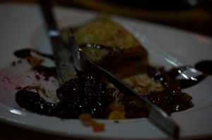 crêpe  at Rincon de Alba in A Coruna