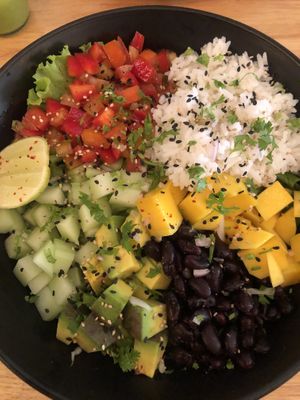 Mexican salad  at Bouang  in Luang Prabang