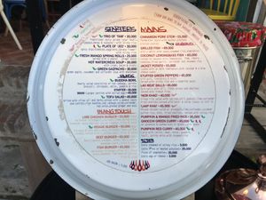 Menu - Oct 2019 at Bouang  in Luang Prabang