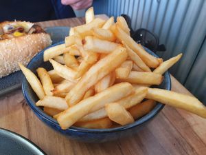 Chips at Cafe 228 in Adelaide
