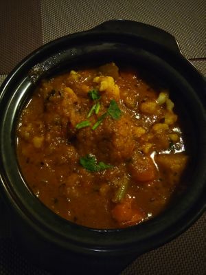 vegetable curry at Goa in Phan Thiet