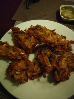 fried veggies at Goa in Phan Thiet