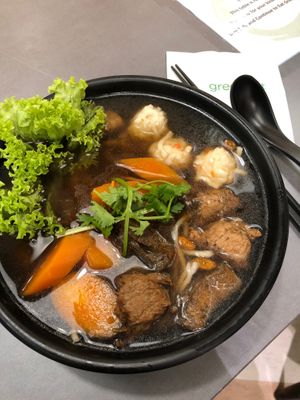 Angelica herbal noodles  at Greendot 绿一点 - Bishan in Central Singapore