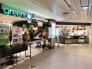 Shop front at Greendot 绿一点 - Bishan in Central Singapore