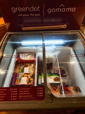 Frozen items at Greendot 绿一点 - Bishan in Central Singapore