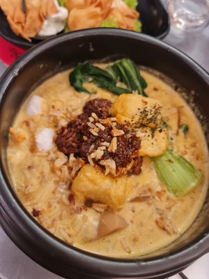 Laksa Poached Rice ~ 15/12/22 at Greendot 绿一点 - Bishan in Central Singapore