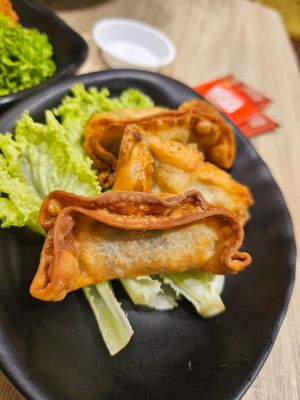 Veg gyoza ~ 11/9/23' at Greendot 绿一点 - Bishan in Central Singapore