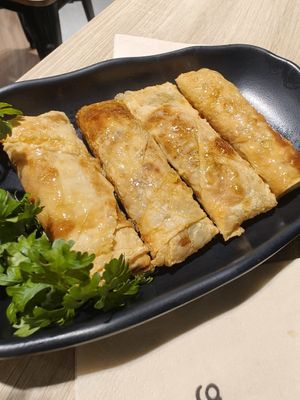 OILY veg roll ~ 21/9/24 at Greendot 绿一点 - Bishan in Central Singapore