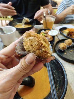 Char siew yam at Greendot 绿一点 - Bishan in Central Singapore