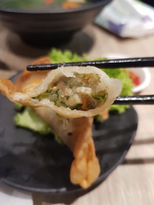 Gyoza internal at Greendot 绿一点 - Bishan in Central Singapore