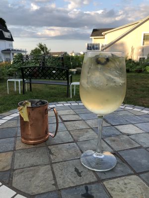 Drinks! at La Orilla in Ogunquit