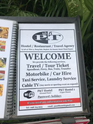  at P & T Hostel in Koh Samui