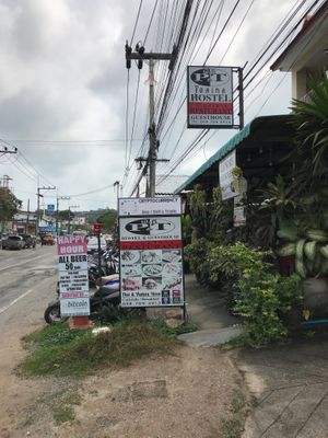 Outside view. at P & T Hostel in Koh Samui