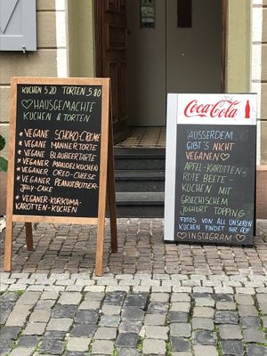 lots of vegan options  at Nana in Heidelberg