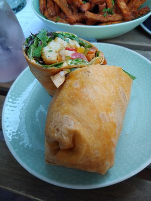 Good girl burrito at Nana in Heidelberg