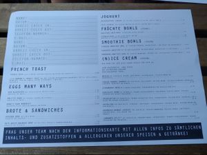 Vegan ice creams at Nana in Heidelberg