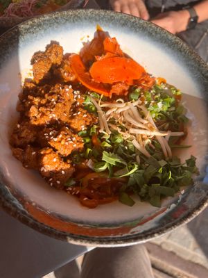 Korean style wok at Przyganiał Kocioł Wokowi in Gdansk