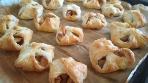 Dutch apple pastries at Casa Arts in Malaga