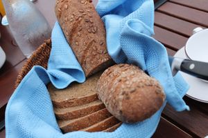 fresh baguette at Casa Arts in Malaga