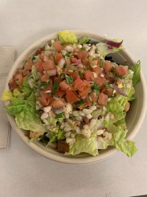 Create your own bowl- I did a burrito bowl. Delicious and filling! Tastes a little fresher than Chipotle. at PHL - Currito - TD in Philadelphia