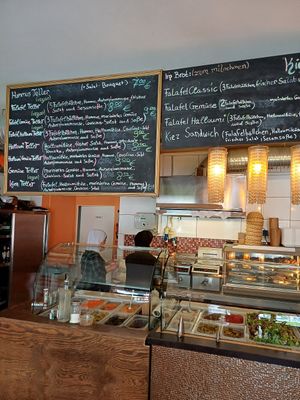  at Kiez Falafel in Berlin