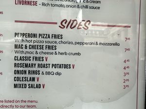 menu  at Di Maggio's - Royal Exchange  in Glasgow