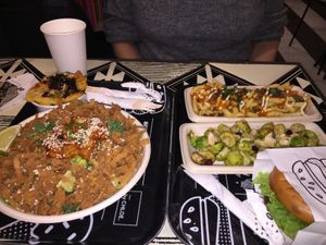 spicy thai n burger at By Chloe - Oxford Circus in London