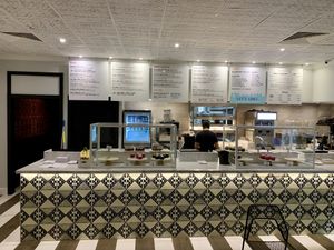 Those cakes... at By Chloe - Oxford Circus in London