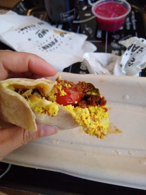 The sunrise at By Chloe - Oxford Circus in London