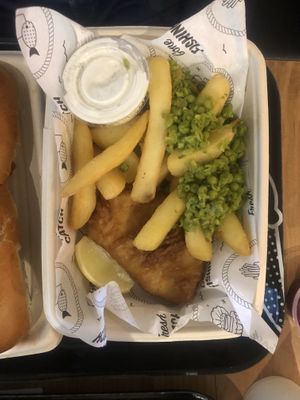 Fish n chips  at By Chloe - Oxford Circus in London