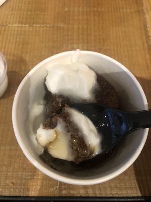 Sticky toffee pudding  at By Chloe - Oxford Circus in London