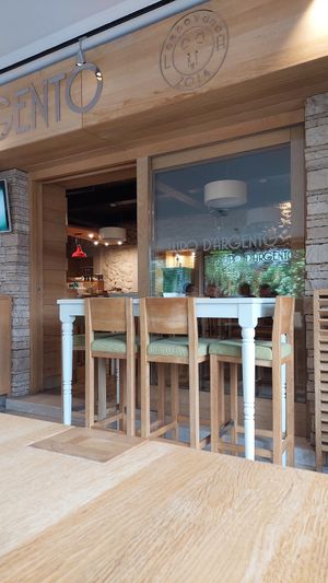 Outside seating at Lupo D'Argento in Zabljak