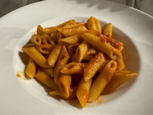 Pasta arabiata  at Lupo D'Argento in Zabljak