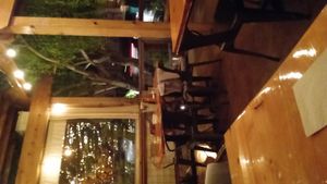 Outdoor seating area is lovely. at Mas Masa in Fairfax