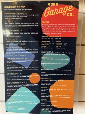   at Moab Garage Co. in Moab