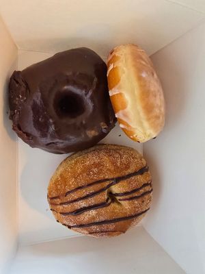 Vegan donuts at Moab Garage Co. in Moab