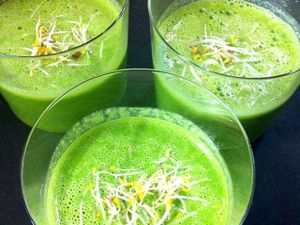 Selfmade Smoothies at LeichtSinn Vitalbistro in Salzburg