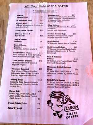 New management, new menu at The Baron in Castle Hill