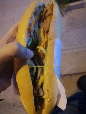 Bread at Banh My Chay -  Le Dinh Ly in Da Nang