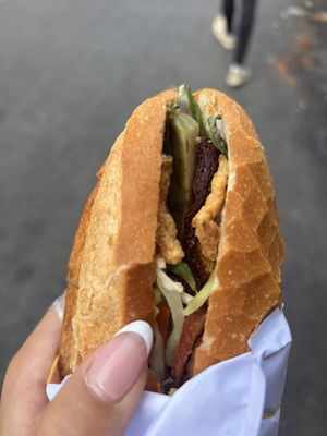   at Banh My Chay -  Le Dinh Ly in Da Nang