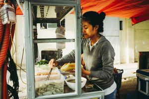 3 at Banh My Chay -  Le Dinh Ly in Da Nang