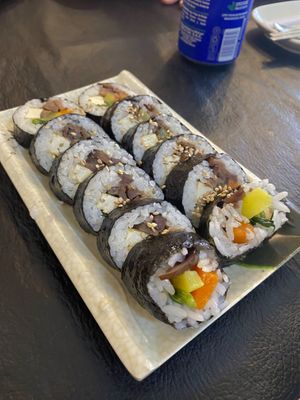 Kimbap #Veganuary at Banchan Nara in Recoleta