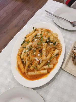Rabokki at Banchan Nara in Recoleta