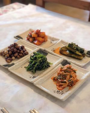 Banchan de hoy  at Banchan Nara in Recoleta